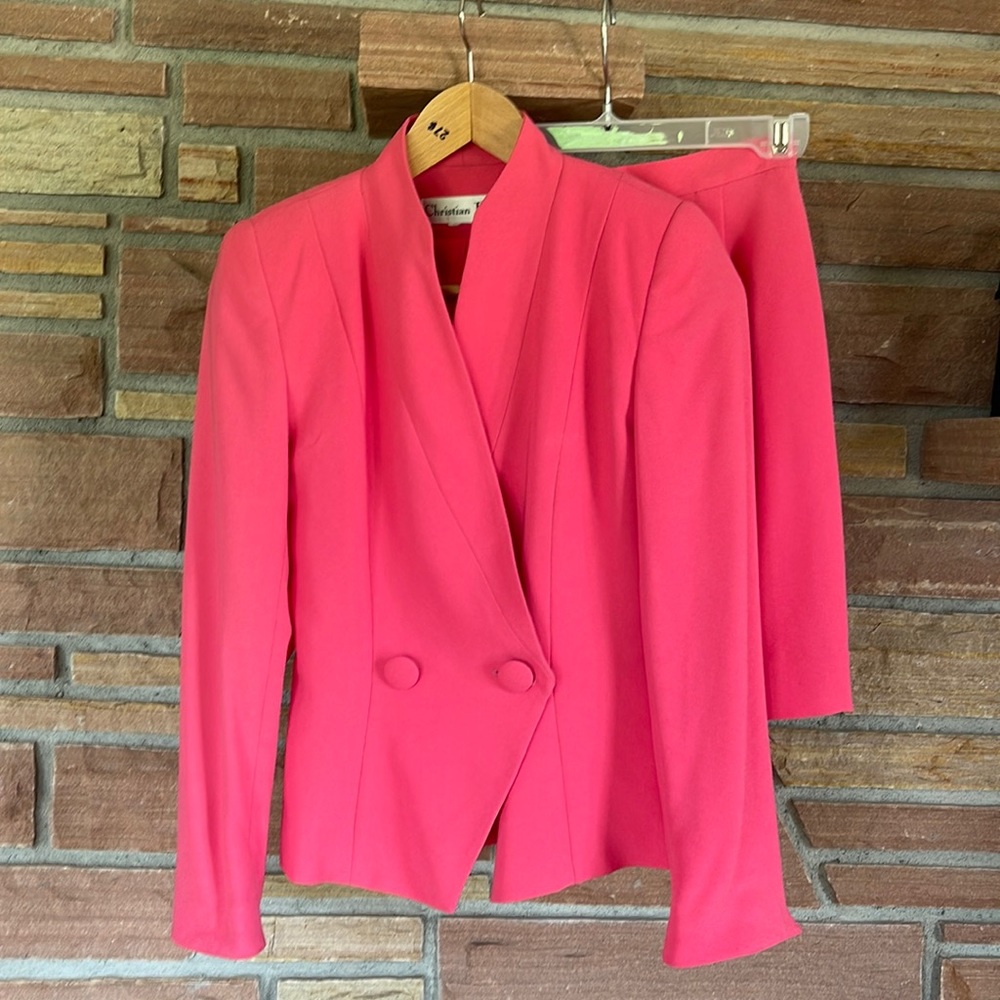 Christian Dior Pink  suit